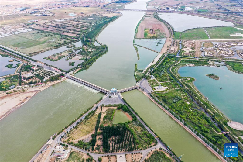 Sanshenggong-Wasserkontrollprojekt in Nordchina