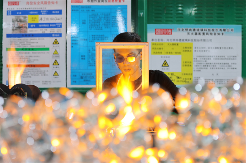 Hejian: Hauptstadt der handwerklichen Glasherstellung in China