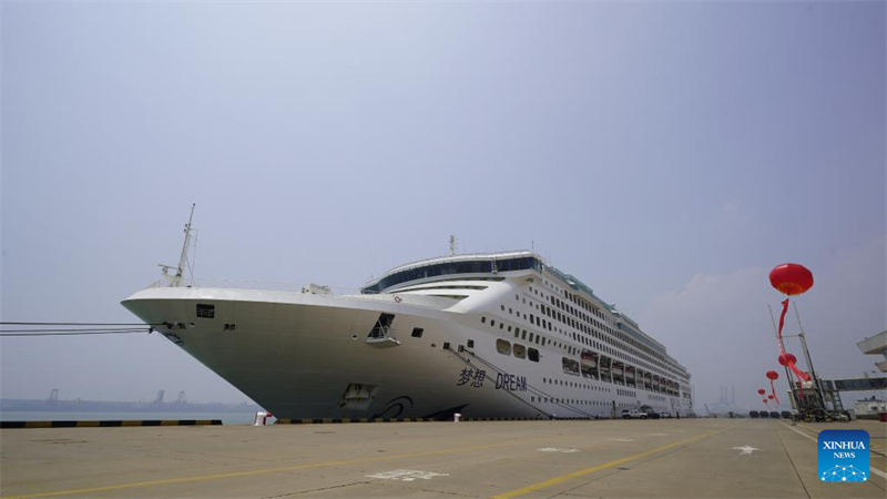 Tianjin empfängt erstes internationales Kreuzfahrtschiff seit 3 Jahren