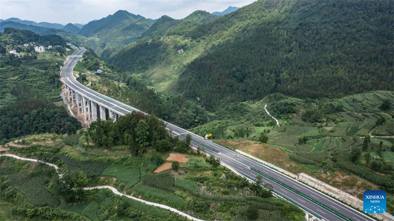 Verkehrfreigabe der Dejiang-Yuqing-Verbindung im Südwesten Chinas
