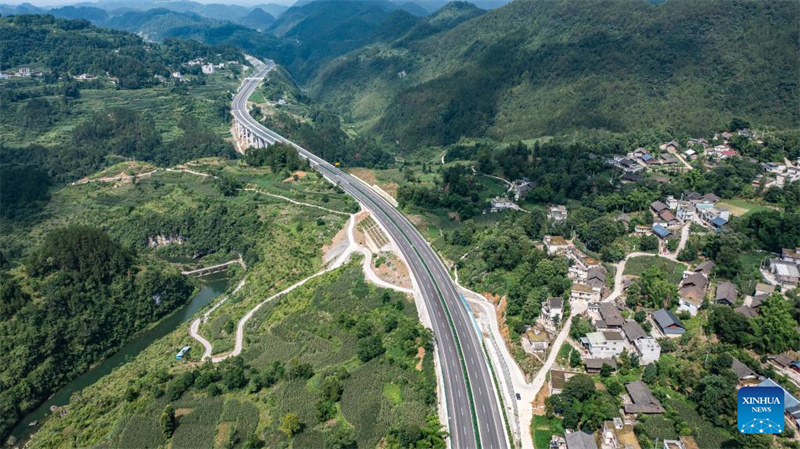 Verkehrfreigabe der Dejiang-Yuqing-Verbindung im Südwesten Chinas
