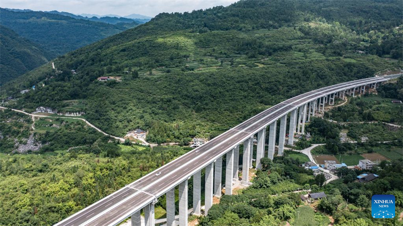 Verkehrfreigabe der Dejiang-Yuqing-Verbindung im Südwesten Chinas