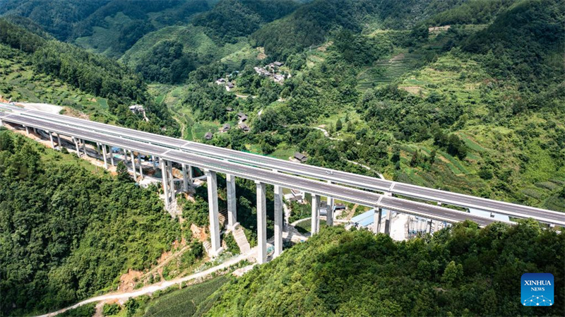 Verkehrfreigabe der Dejiang-Yuqing-Verbindung im Südwesten Chinas