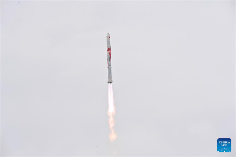 China schießt mit Flüssigsauerstoff-Methan angetriebene Trägerrakete ins All