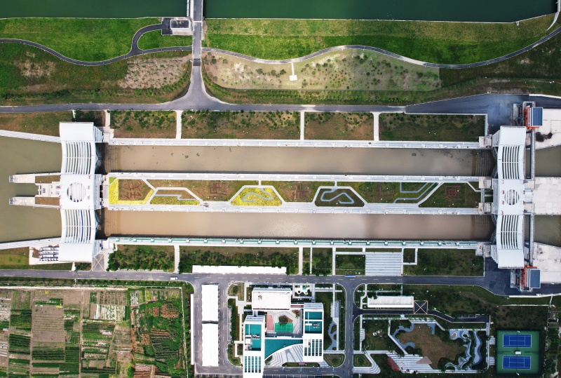 Zweite Schleuse des Großen Kanals in Hangzhou geht in Betrieb