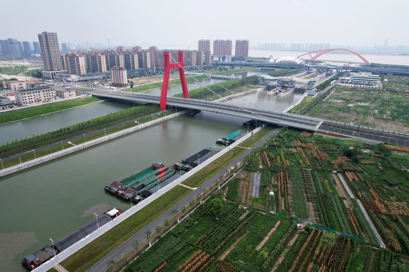 Zweite Schleuse des Großen Kanals in Hangzhou geht in Betrieb