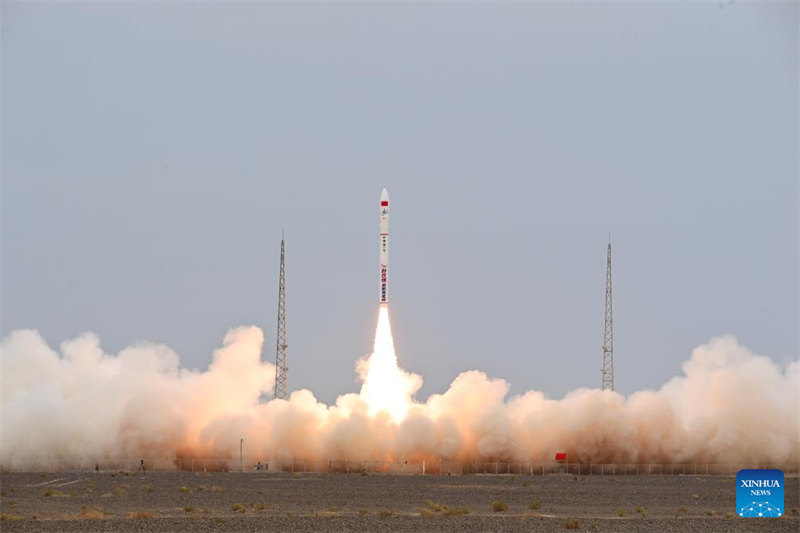 China bringt sieben Satelliten mit einer kommerziellen Rakete in die Umlaufbahn