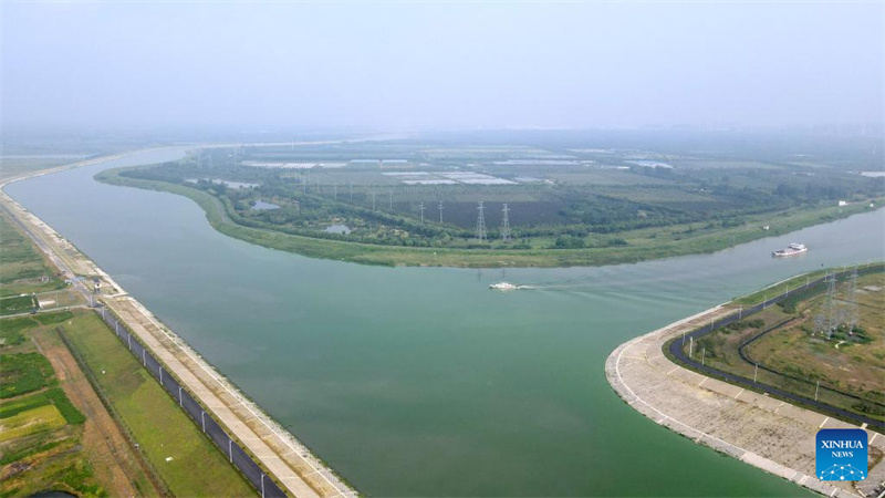 Wesentlicher Abschnitt von Mega-Wasserumleitungsprojekt in Anhui startet Probebetrieb