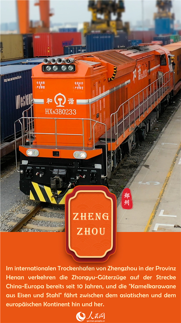 Schöne chinesische Städte an der Seidenstraße