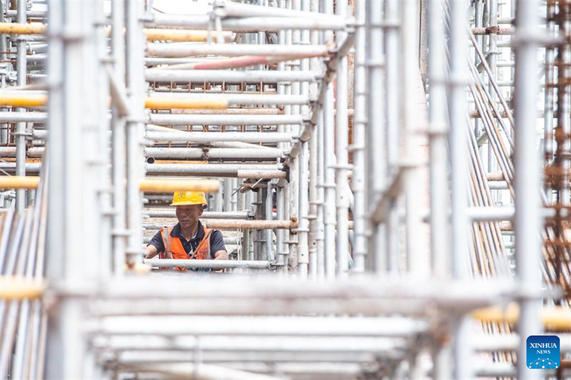 Hochgeschwindigkeitsstrecke Chongqing-Kunming ist im Bau