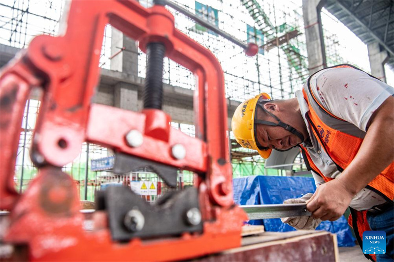 Hochgeschwindigkeitsstrecke Chongqing-Kunming ist im Bau