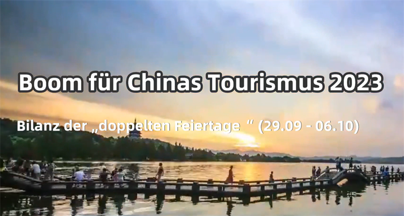 Boom für Chinas Tourismus 2023: Bilanz der doppelten Feiertage