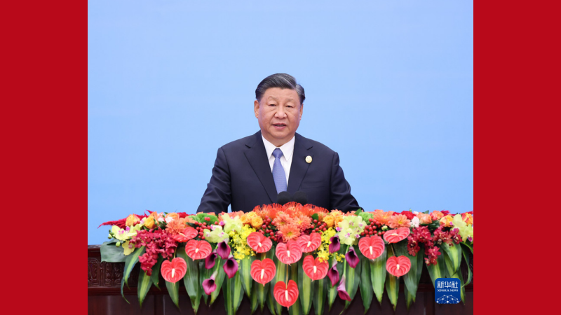 Xi Jinping spricht bei Eröffnungszeremonie vom 3. Belt and Road-Forum