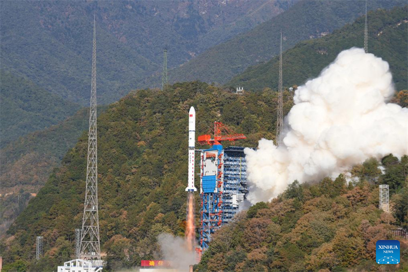 China bringt neuen Fernerkundungssatelliten in die Umlaufbahn