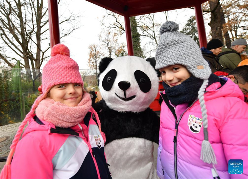 Berliner Zoo veranstaltet Abschiedsveranstaltung für Riesenpandas „Meng Xiang“ und „Meng Yuan“