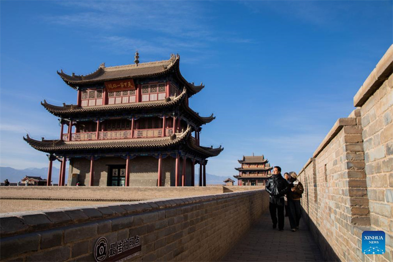Abschnitt der alten Seidenstraße in Gansu lockt Touristen an