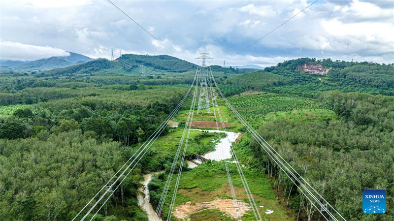 Von China gebaute Überlandleitung in Südthailand eingeweiht