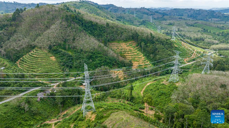 Von China gebaute Überlandleitung in Südthailand eingeweiht