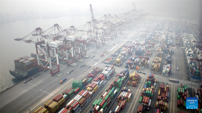 Der Hafen von Qingdao hat im Jahr 2023 über 30 Millionen TEU-Container umgeschlagen