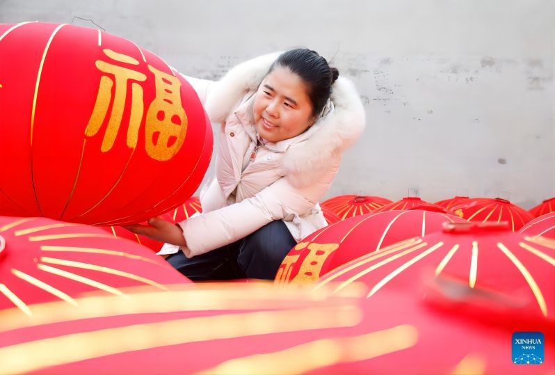 Nordchina: Laternenwerkstatt in Hebei