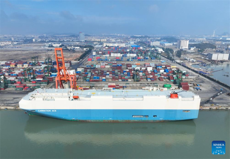 Exporte von Pkw und Nutzfahrzeugen in Fujian verzeichnen beachtliches Wachstum