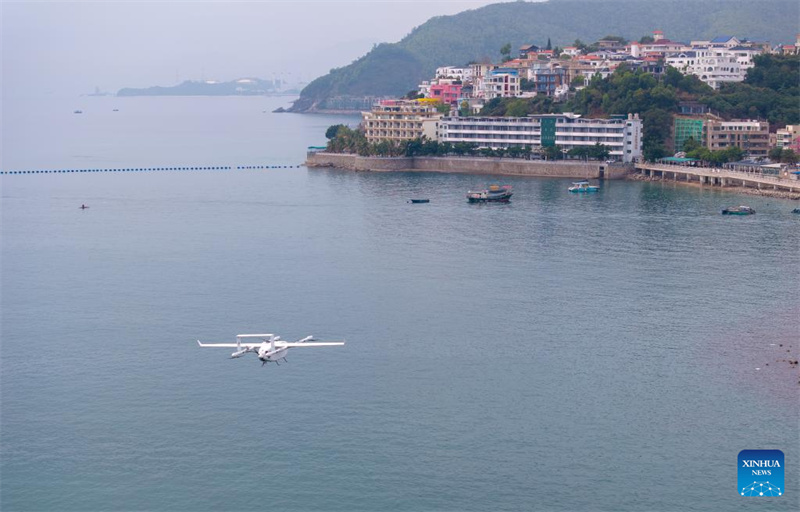 Drohnen-Lieferservice für Meeresfrüchte geht in Shenzhen in Betrieb