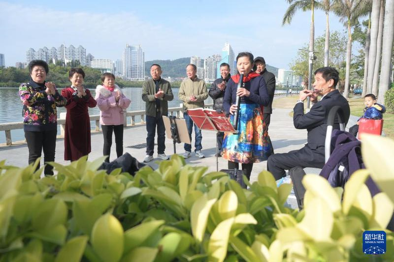 Harmonische Koexistenz zwischen Mensch und Natur in Xiamen