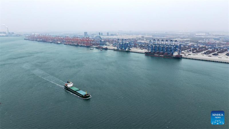 Neuer internationaler Land-See-Handelskorridor in Qinzhou verzeichnet steigendes Frachtvolumen