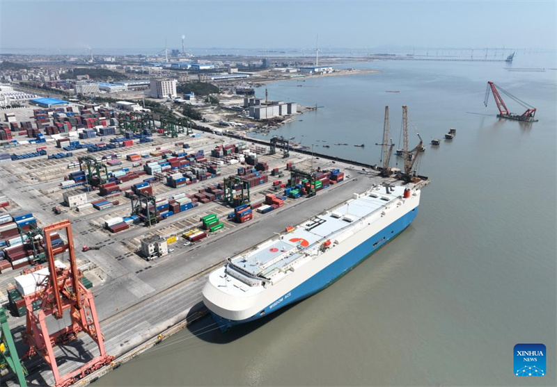 Fujian verzeichnet größte Einzelladung von Exportfahrzeugen