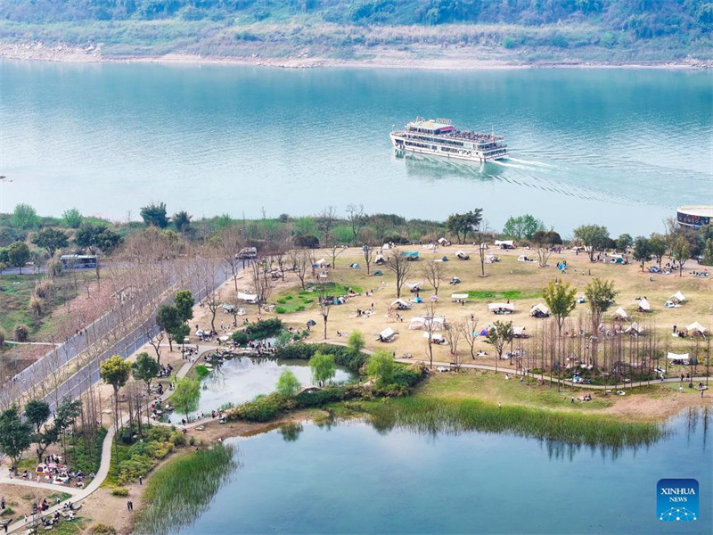 Nach Umweltsanierung: Insel im Jangtse-Fluss lockt Touristen an