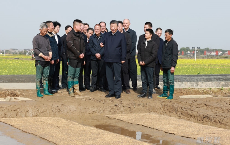 Xi Jinping besichtigt Changde in der zentralchinesischen Provinz Hunan