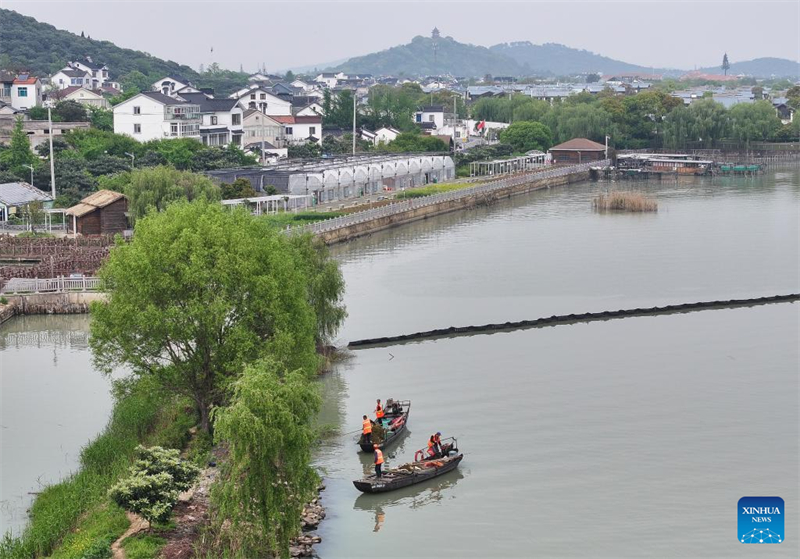 Verbessertes ökologisches Umfeld fördert die wirtschaftliche Entwicklung rund um den Taihu-See