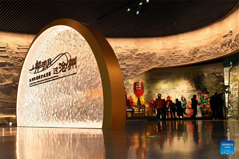 Immaterielles Kulturerbe entlang Chinas Großem Kanal in Hebei ausgestellt