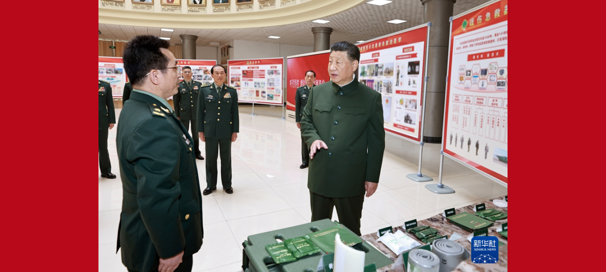 Xi Jinping ruft zu Aufbau militärmedizinischer Universitäten von Weltklasse auf
