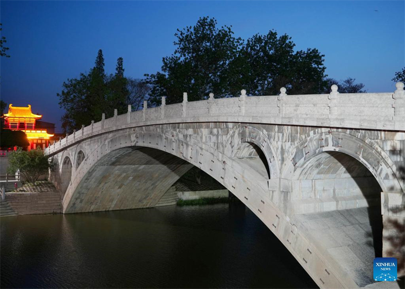 Ein Blick auf die malerische Zhaozhou-Brücke in Hebei