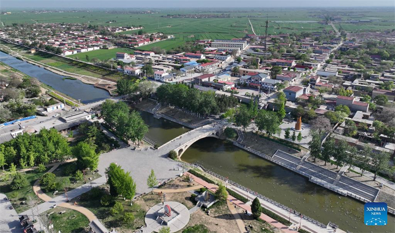 Ein Blick auf die malerische Zhaozhou-Brücke in Hebei