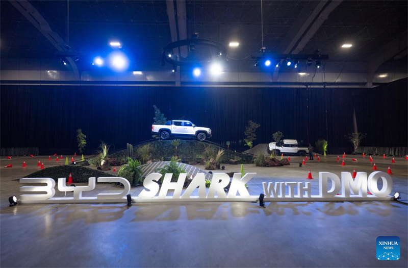 BYDs Pick-up SHARK präsentiert sich in Mexiko