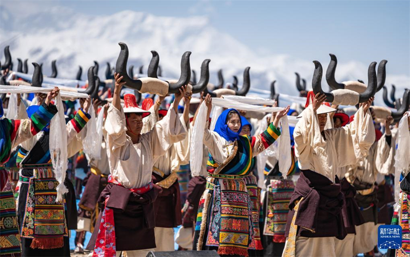 Der geschmolzene Namtso-See in Xizang begrüßt die kommende Tourismushochsaison