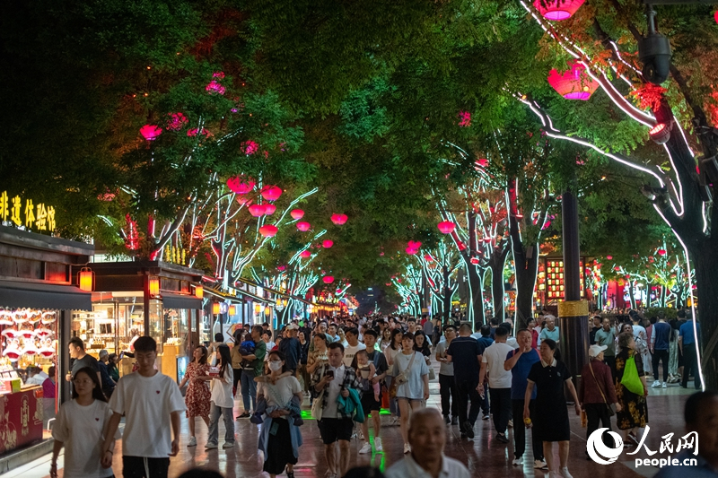 Wie schön ist Xi’an bei Nacht?