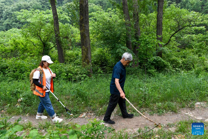 Dorf in Beijing entwickelt eine Tourismusindustrie auf Grundlage der Großen Mauer