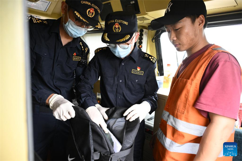 Im Containerbahnhof Manzhouli 2.327 Güterzugfahrten zwischen China und Europa umgeschlagen