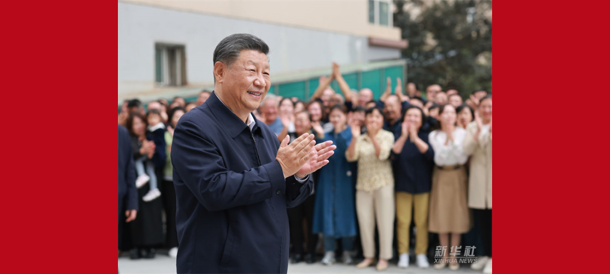  Xi Jinping besucht Lanzhou