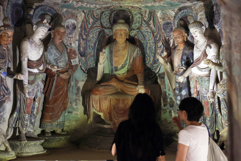 Dunhuang-Kunstausstellung in Shanghai