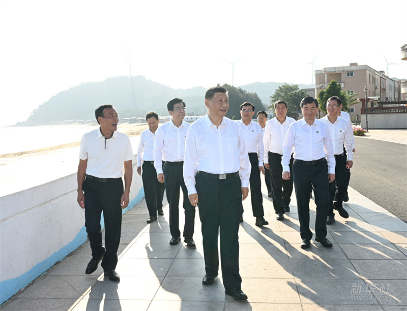 Xi Jinping inspiziert Zhangzhou