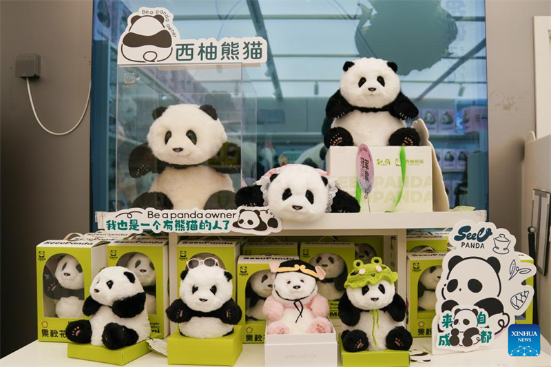 Chinas innovatives Panda-Spielzeug findet weltweit Anklang