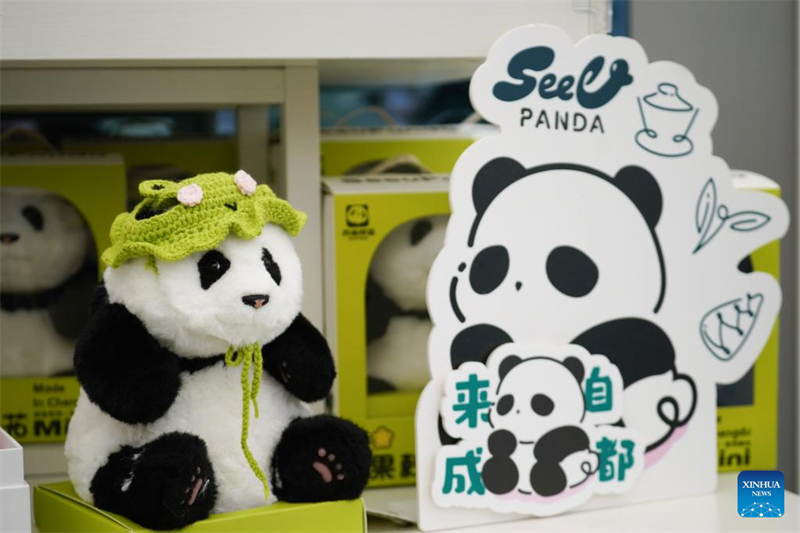 Chinas innovatives Panda-Spielzeug findet weltweit Anklang