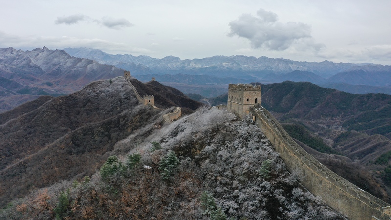 Winterzauber an der Großen Mauer von Jinshanling