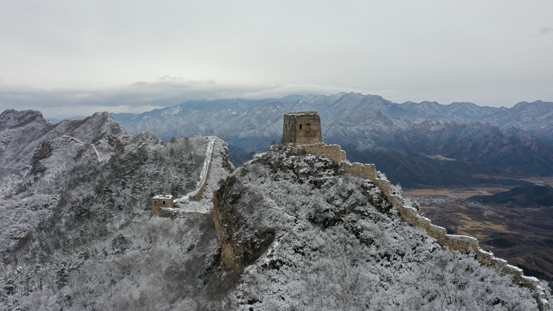 Winterzauber an der Großen Mauer von Jinshanling