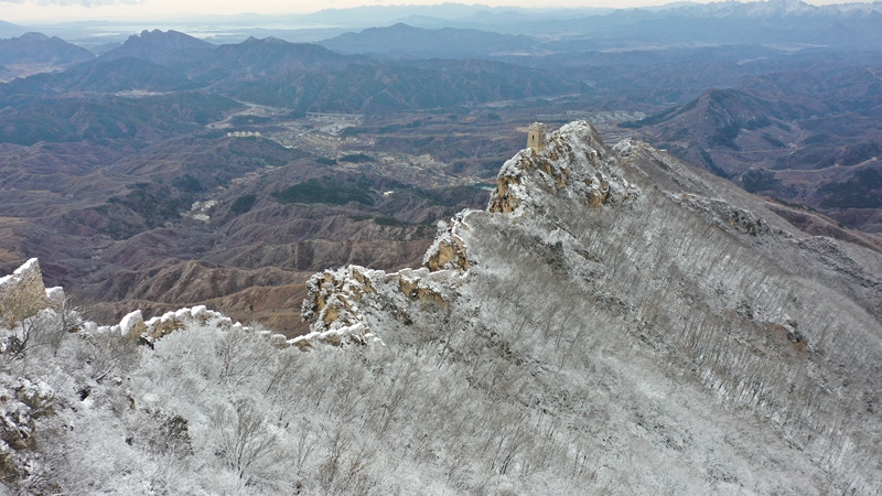 Winterzauber an der Großen Mauer von Jinshanling