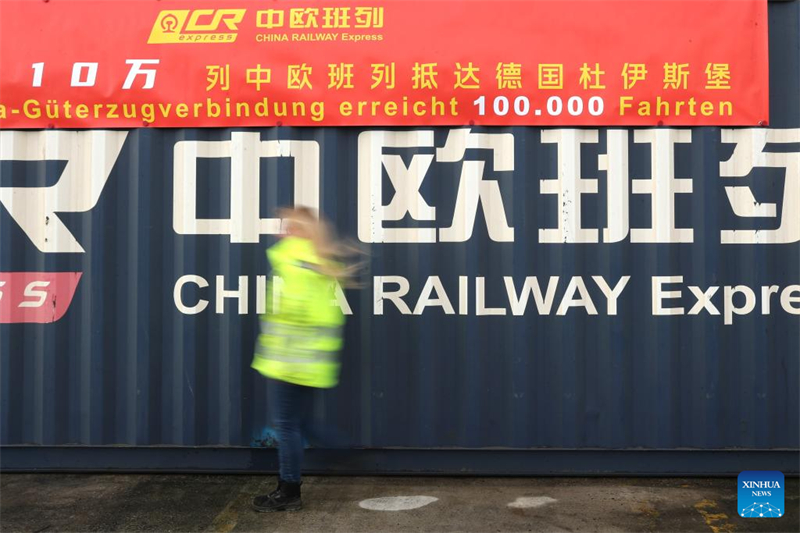 100.000ster Zug erreicht Deutschland: China-Europa-Güterzüge schreiben Geschichte